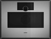 Gaggenau GS450120 — Комбинированный паровой духовой шкаф 60 x 45 см Петли двери справа, нержавеющая сталь за дымчатым стеклом